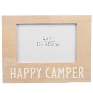 Happy Camper 4x6 Photo Frame- NEW